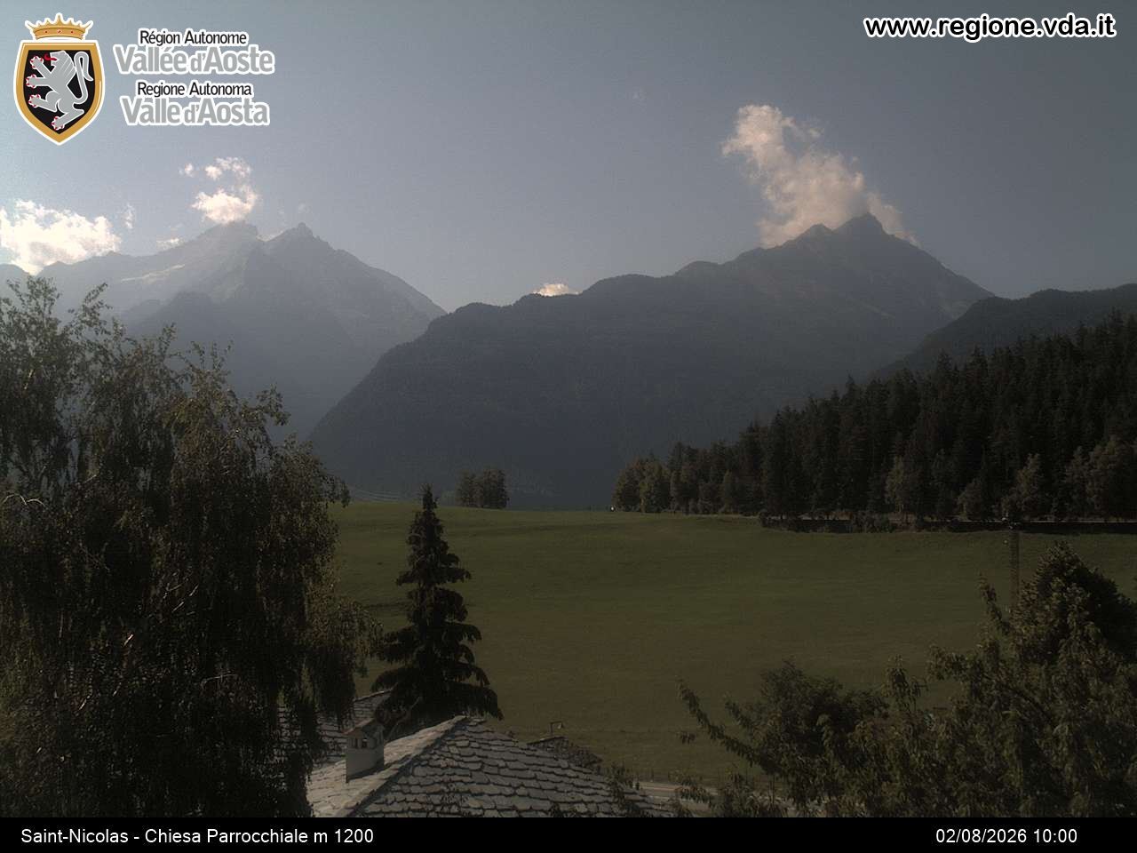 Archiv Foto Webcam Aostatal, Saint-Nicolas