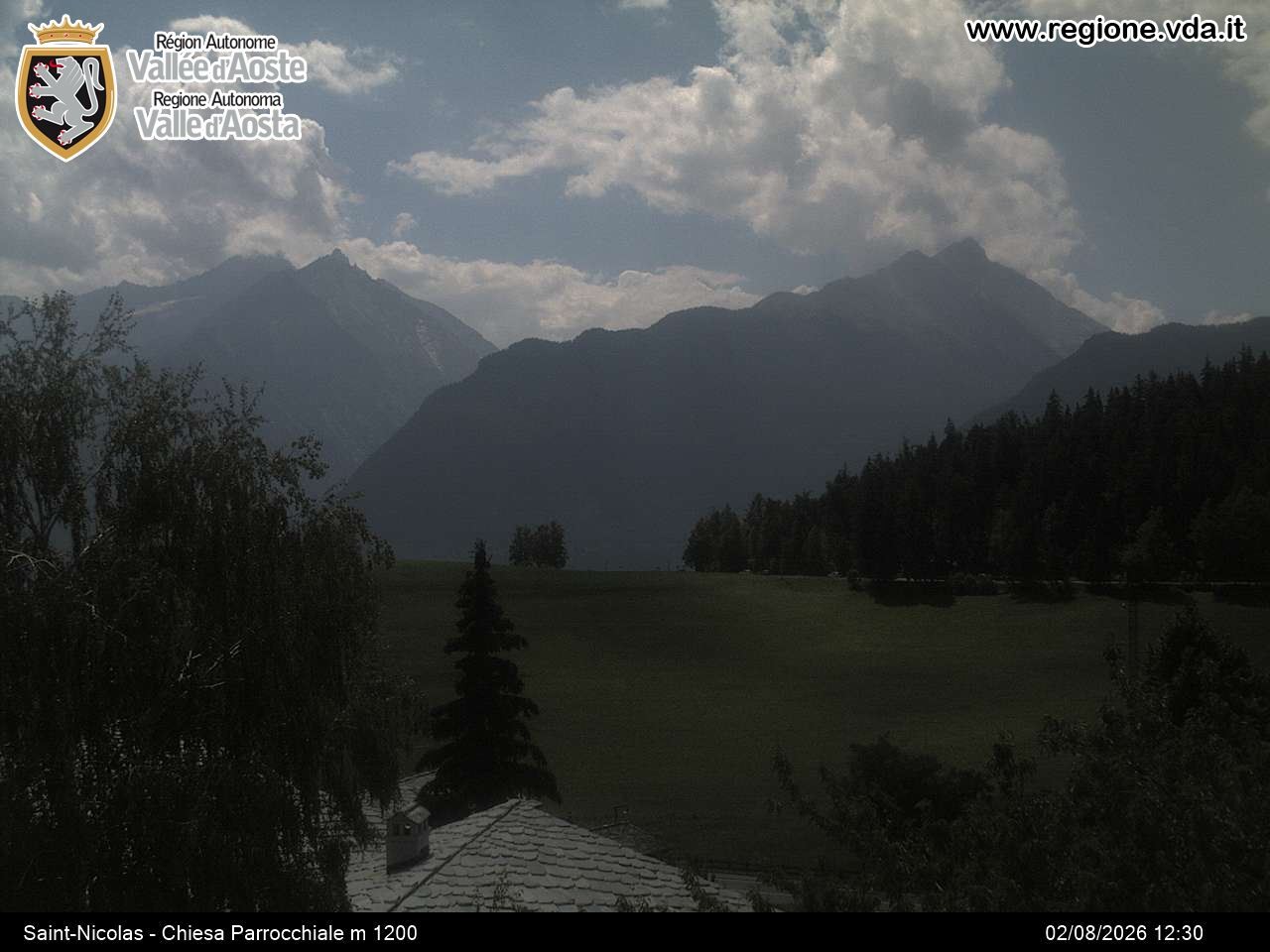 Archiv Foto Webcam Aostatal, Saint-Nicolas