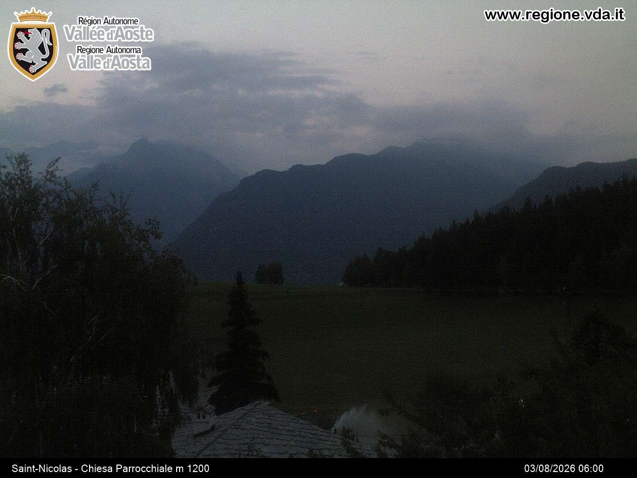 Archiv Foto Webcam Aostatal, Saint-Nicolas