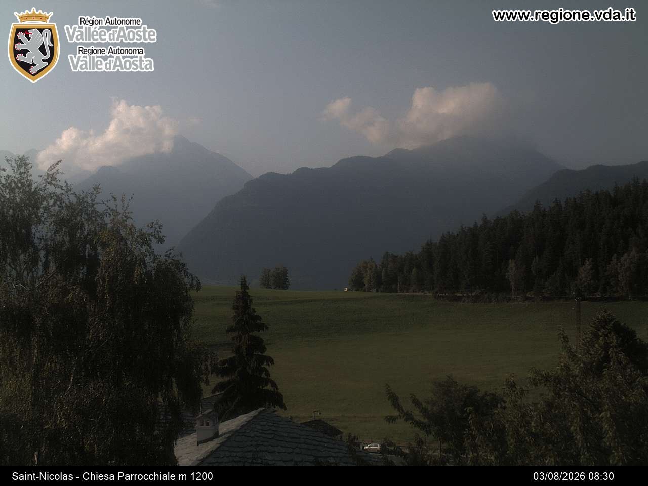 Archiv Foto Webcam Aostatal, Saint-Nicolas