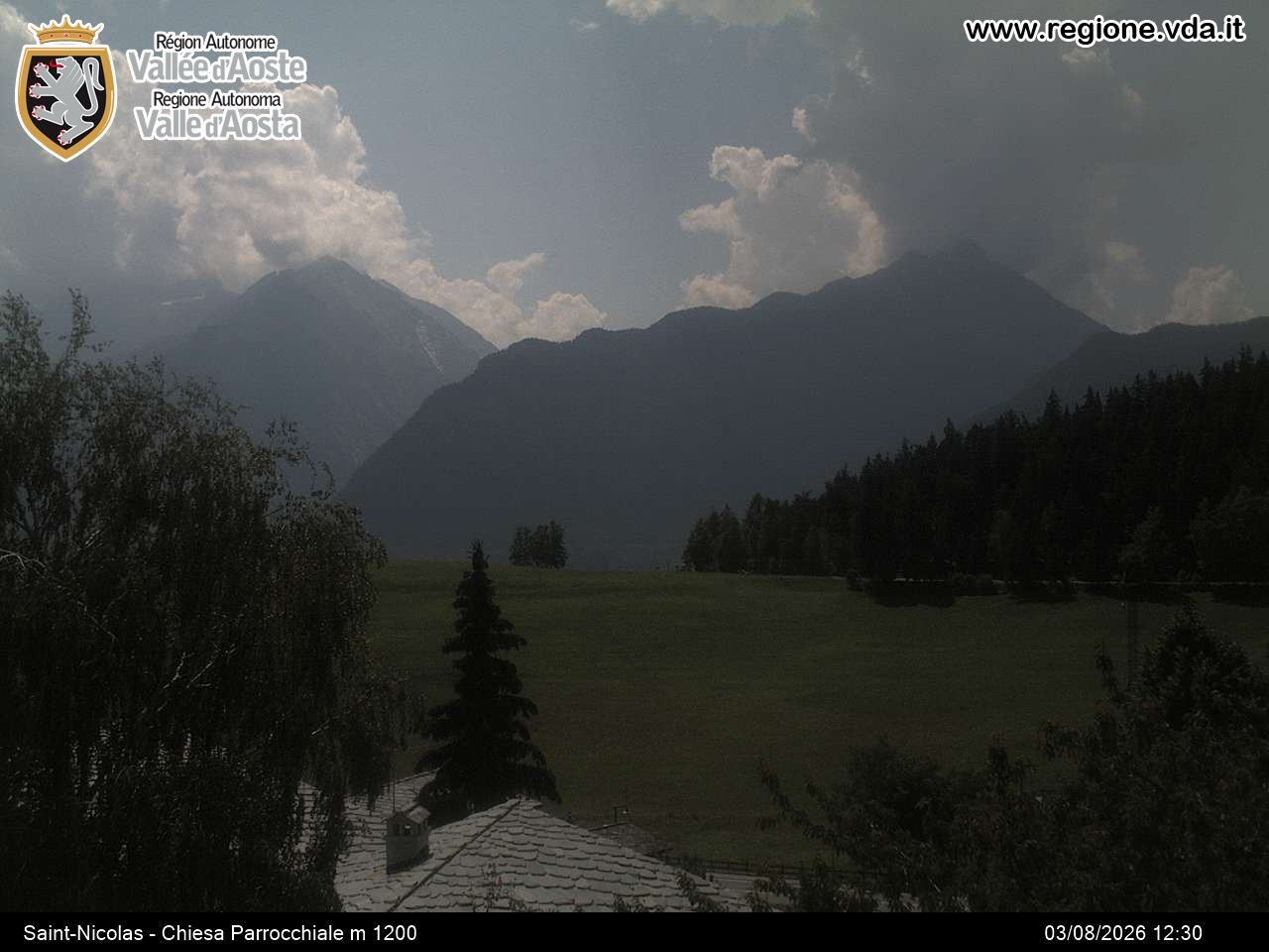 Archiv Foto Webcam Aostatal, Saint-Nicolas