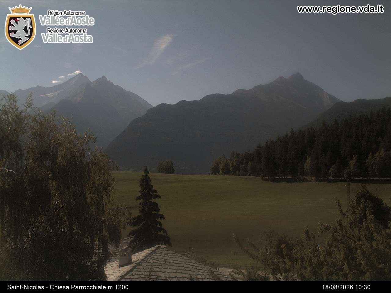 Archiv Foto Webcam Aostatal, Saint-Nicolas