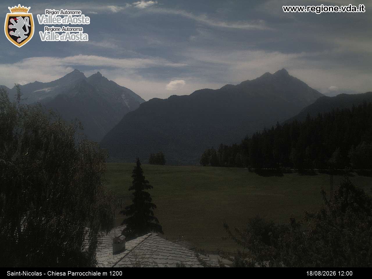 Archiv Foto Webcam Aostatal, Saint-Nicolas