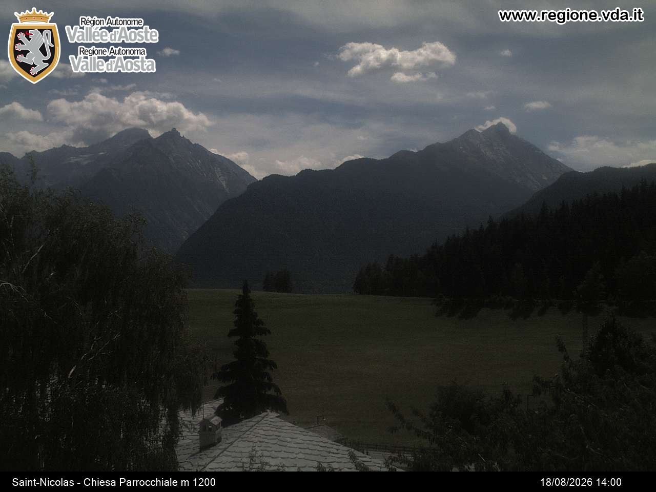 Archiv Foto Webcam Aostatal, Saint-Nicolas