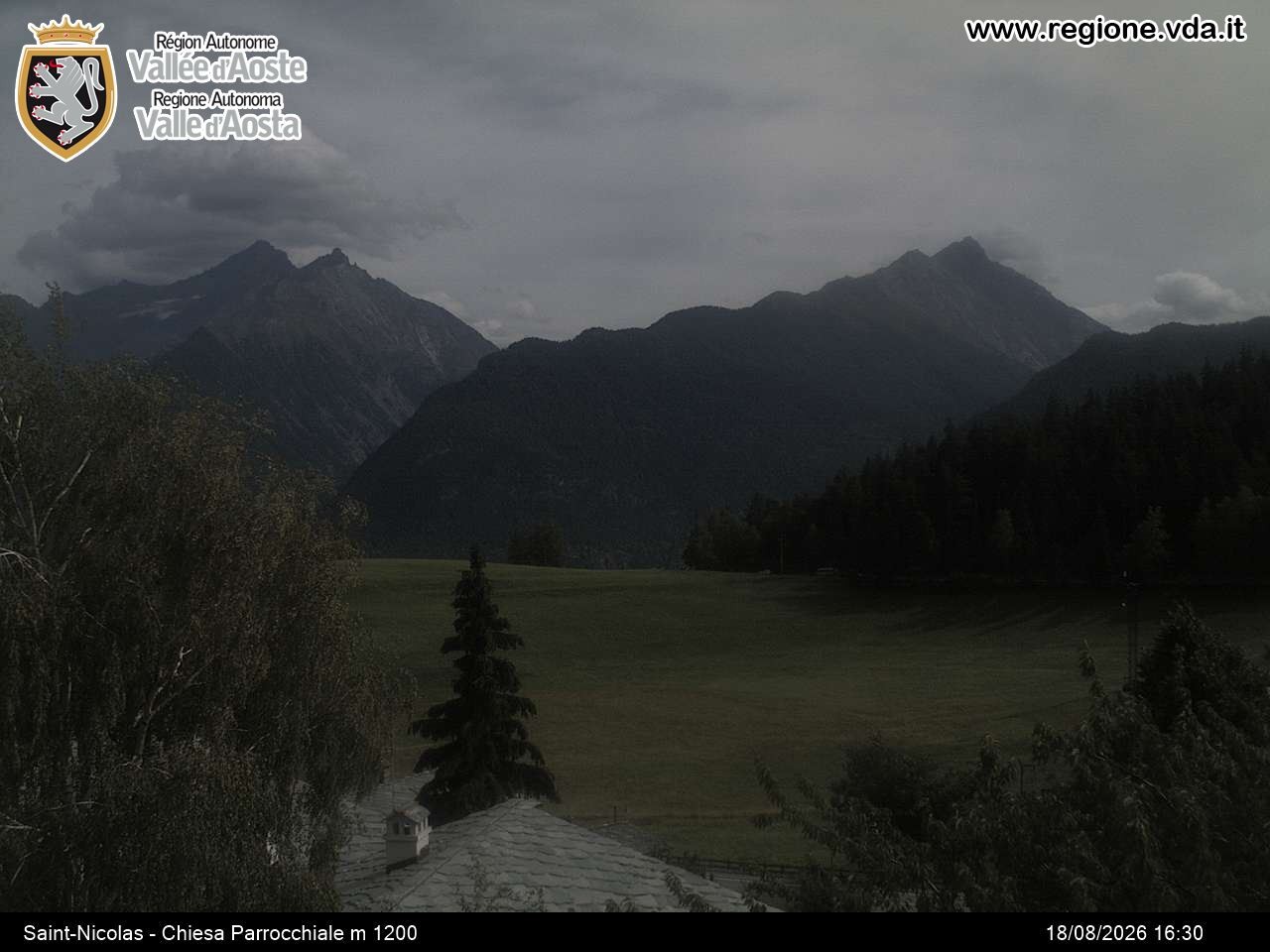Archiv Foto Webcam Aostatal, Saint-Nicolas