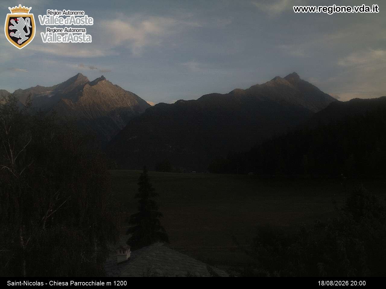 Archiv Foto Webcam Aostatal, Saint-Nicolas
