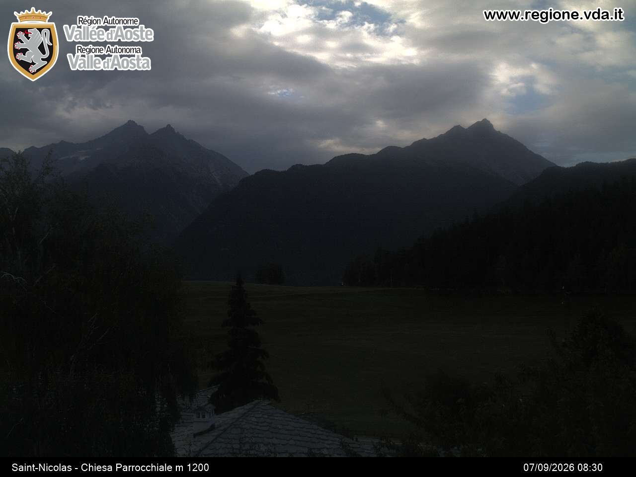 Archiv Foto Webcam Aostatal, Saint-Nicolas