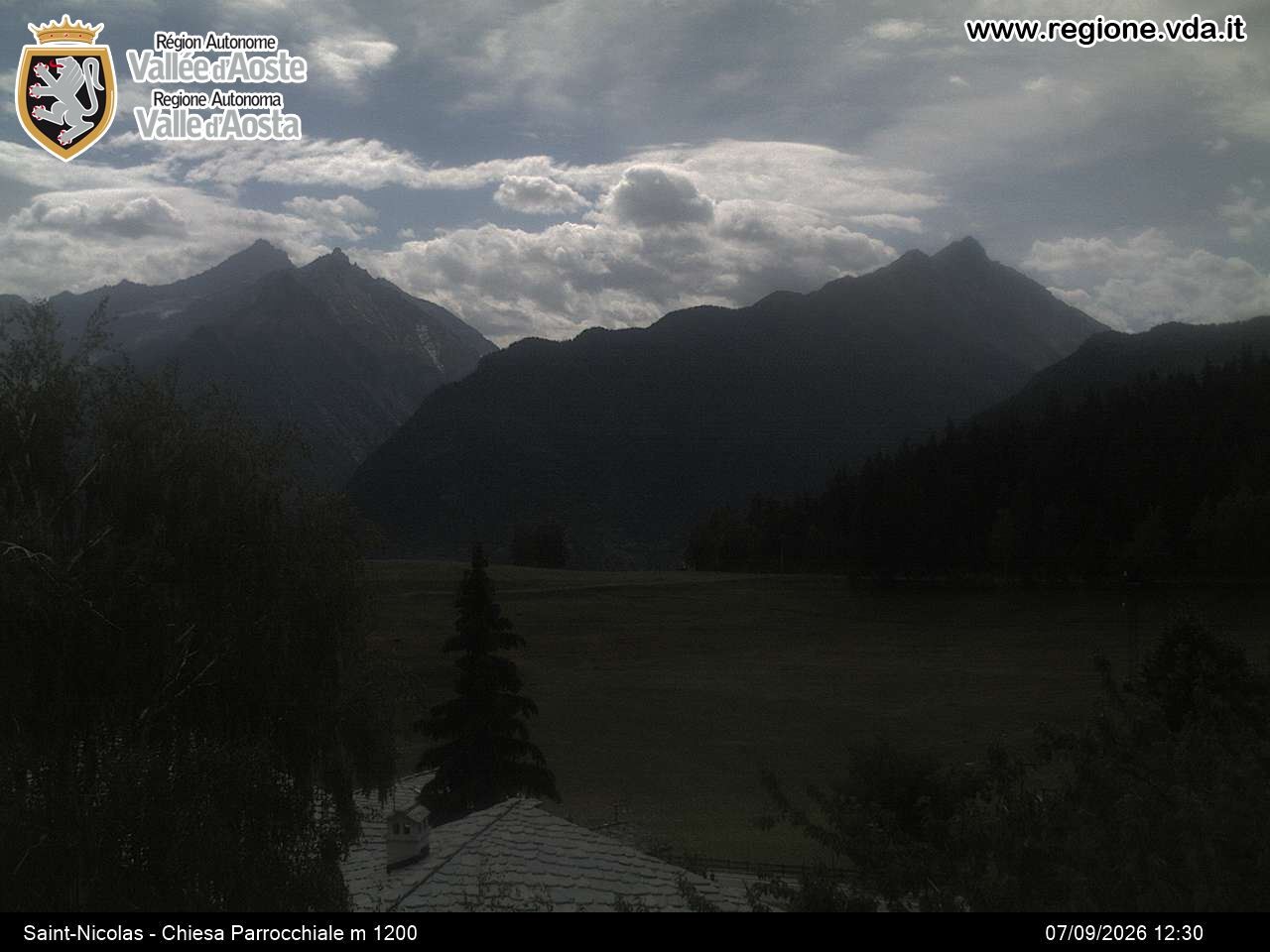 Archiv Foto Webcam Aostatal, Saint-Nicolas