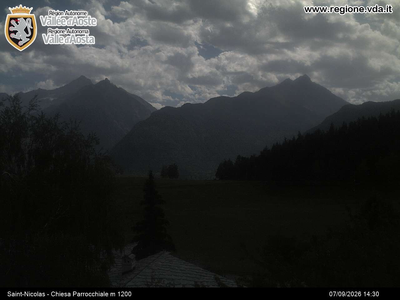 Archiv Foto Webcam Aostatal, Saint-Nicolas