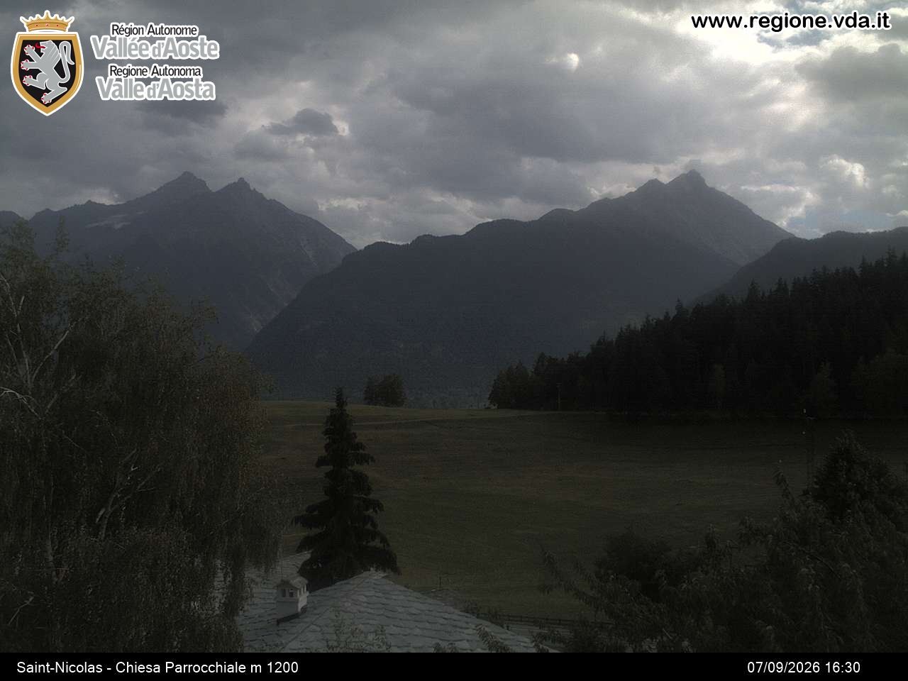 Archiv Foto Webcam Aostatal, Saint-Nicolas