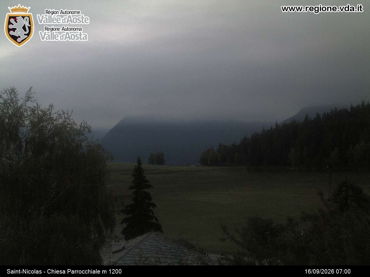 Archiv Foto Webcam Aostatal, Saint-Nicolas