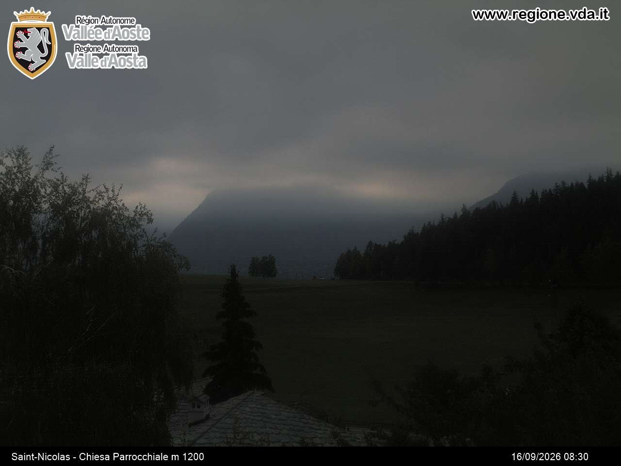 Archiv Foto Webcam Aostatal, Saint-Nicolas
