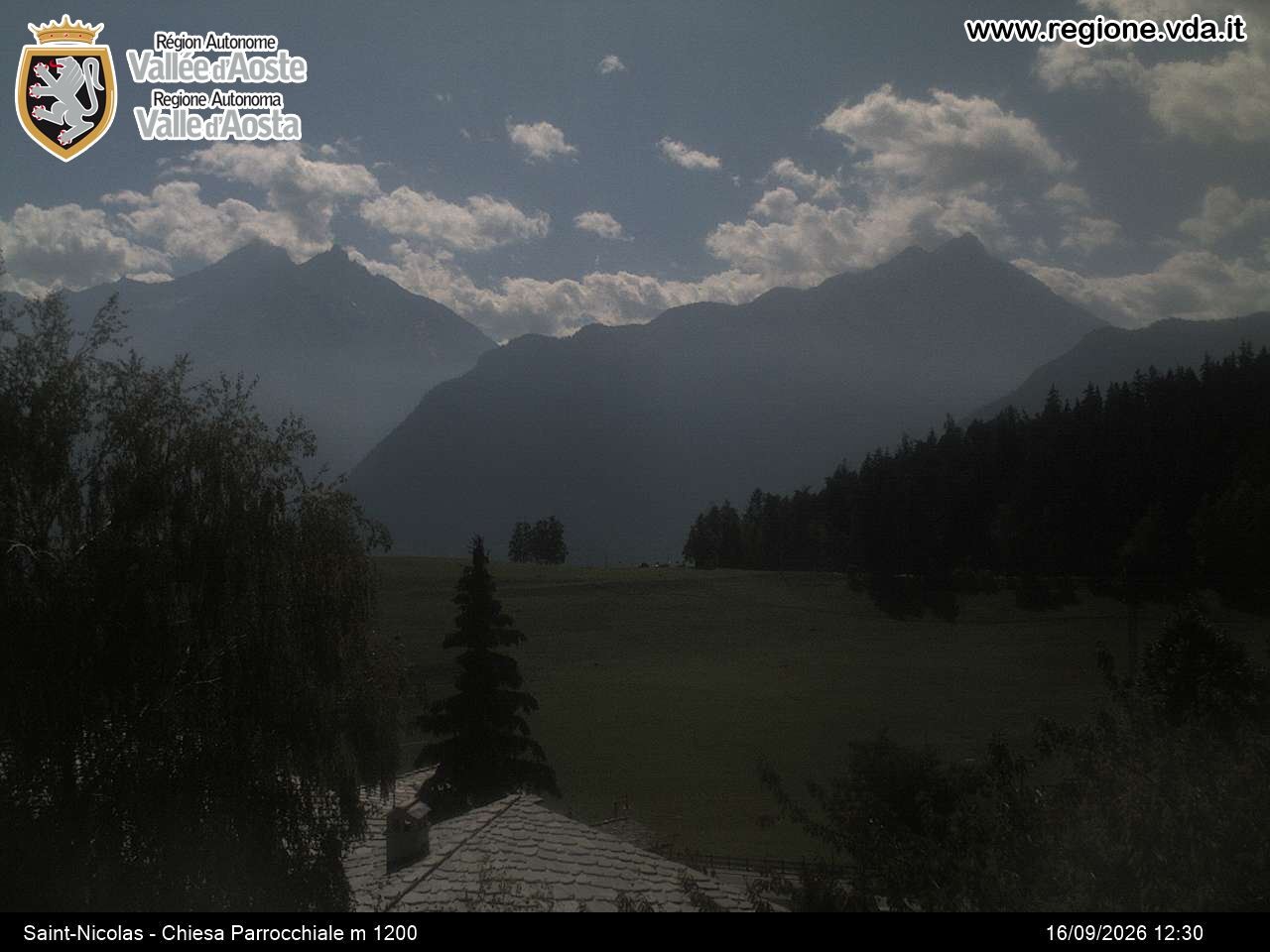 Archiv Foto Webcam Aostatal, Saint-Nicolas