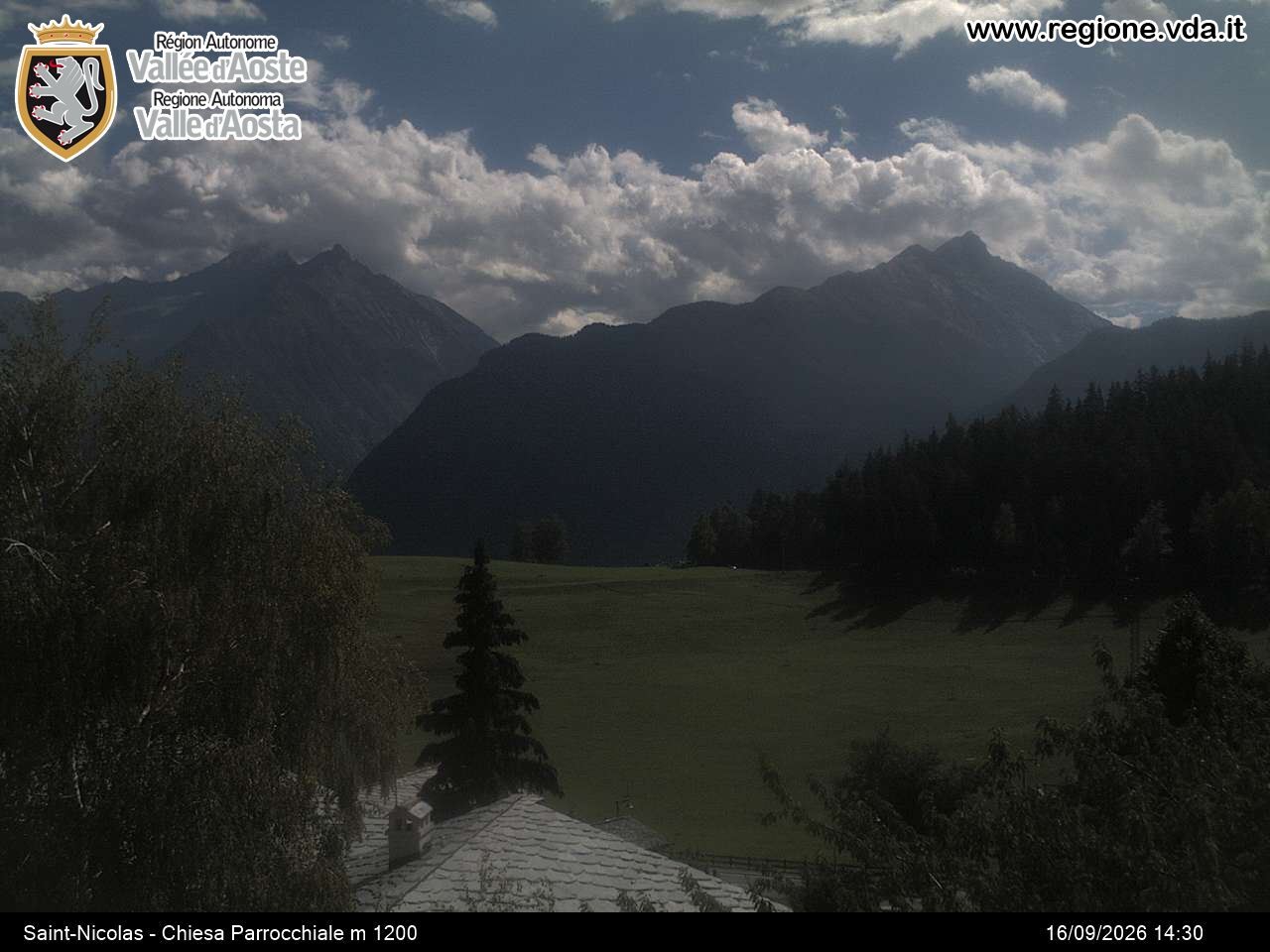 Archiv Foto Webcam Aostatal, Saint-Nicolas