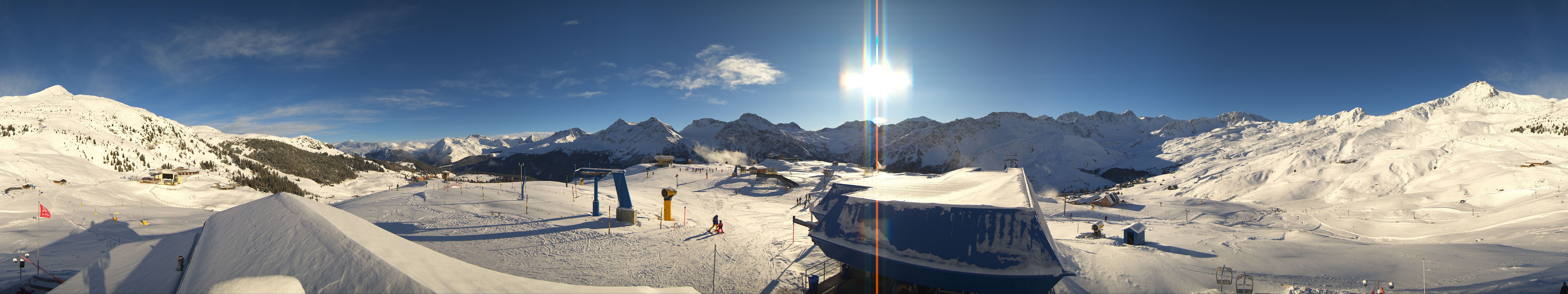 Archiv Foto Webcam Tschuggen, Arosa Bergbahnen