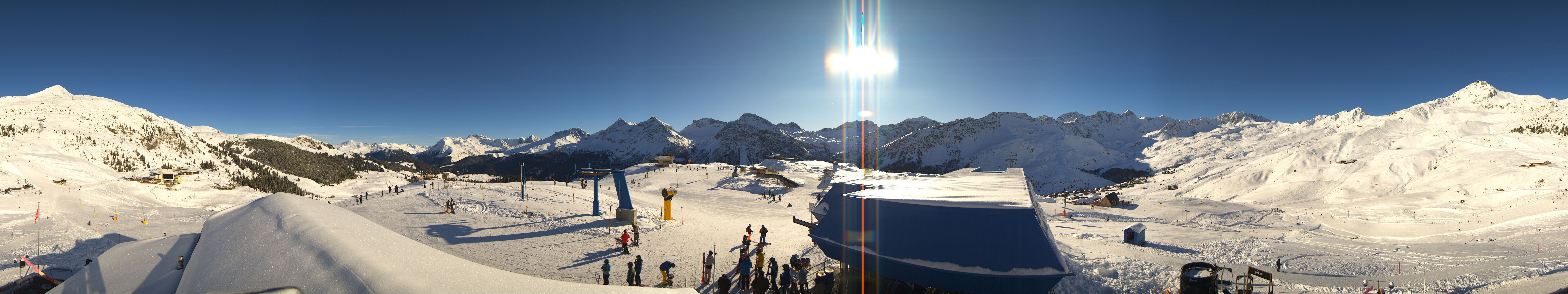 Archiv Foto Webcam Tschuggen, Arosa Bergbahnen