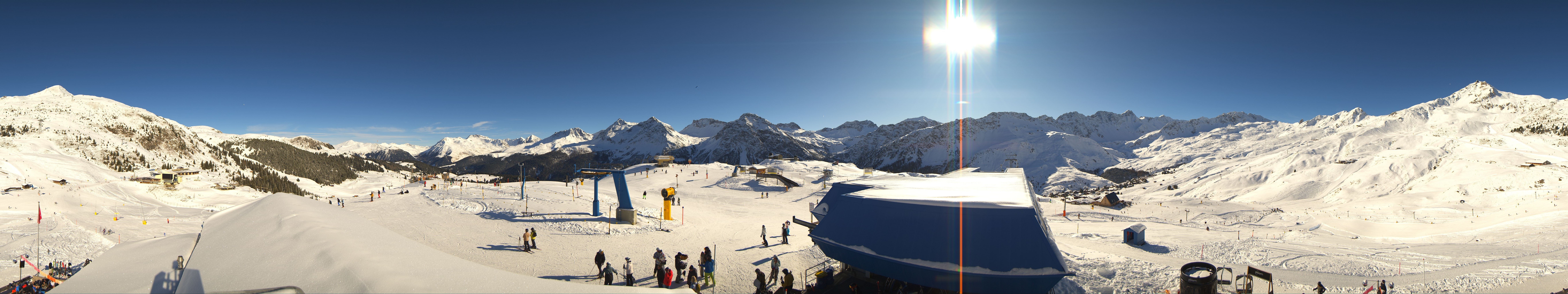 Archiv Foto Webcam Tschuggen, Arosa Bergbahnen