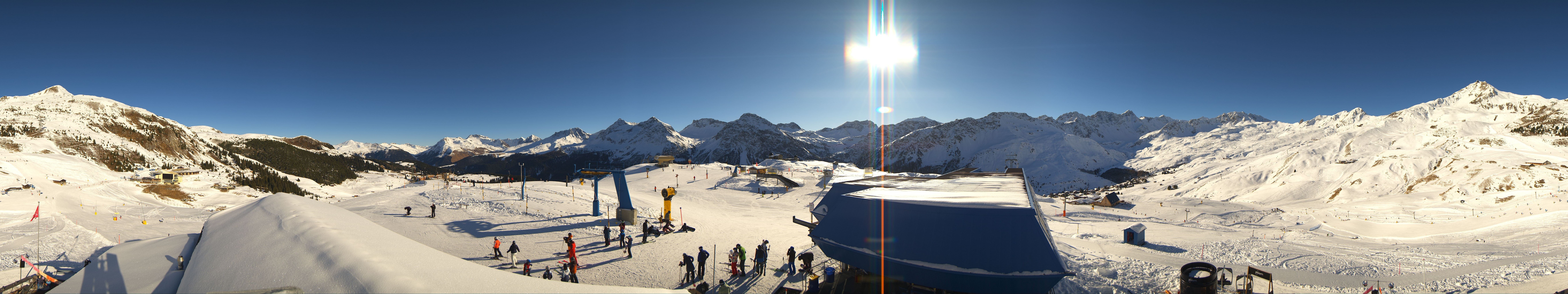 Archiv Foto Webcam Tschuggen, Arosa Bergbahnen