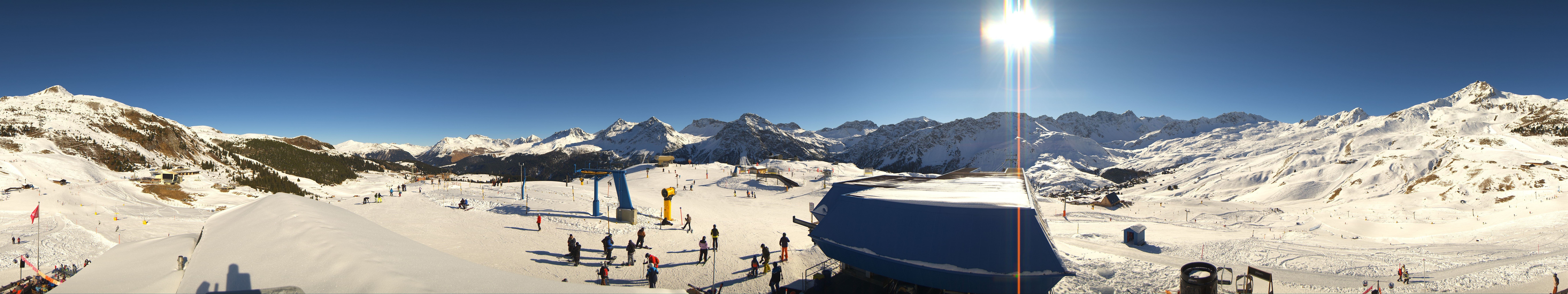 Archiv Foto Webcam Tschuggen, Arosa Bergbahnen