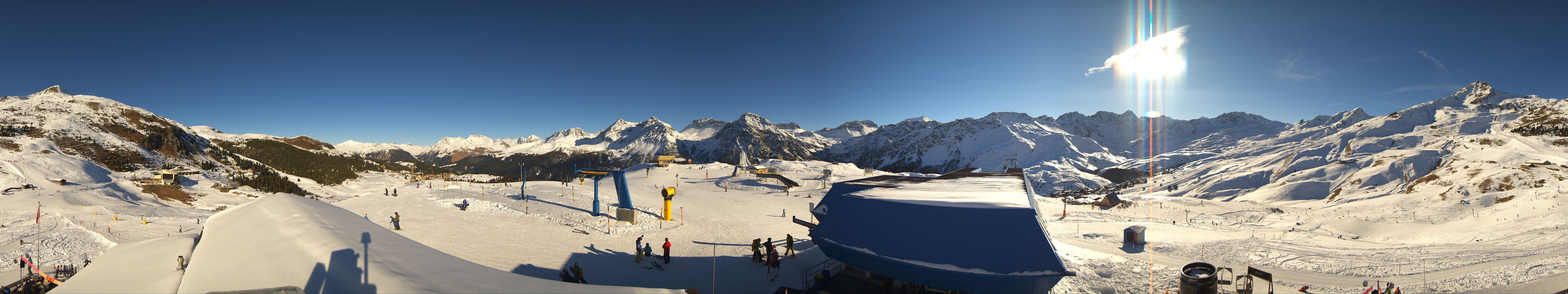 Archiv Foto Webcam Tschuggen, Arosa Bergbahnen