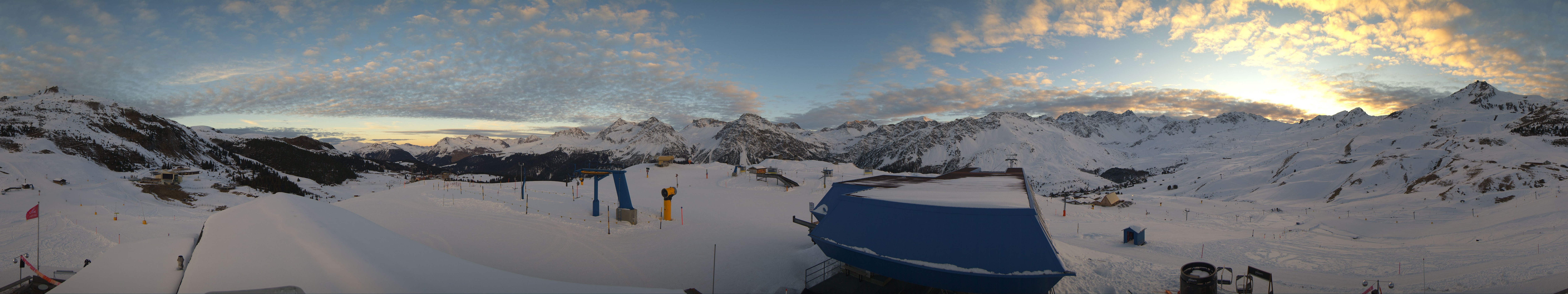 Archiv Foto Webcam Tschuggen, Arosa Bergbahnen