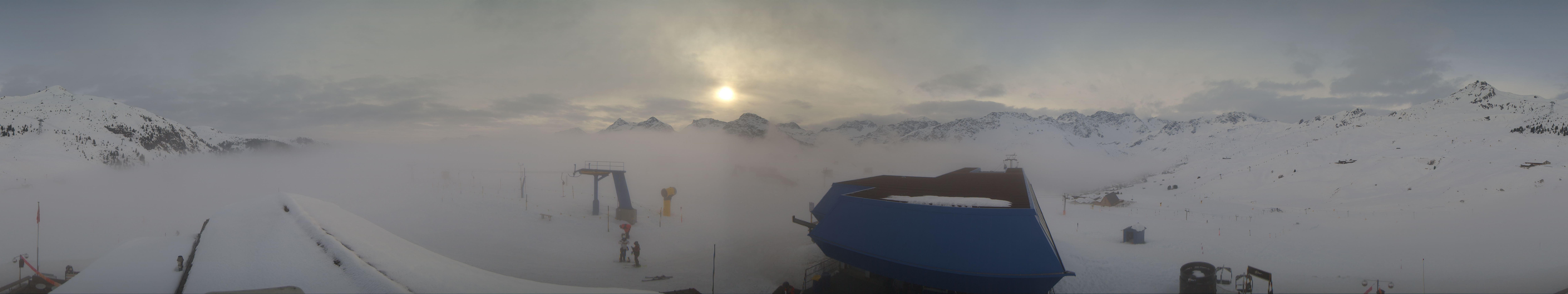 Archiv Foto Webcam Tschuggen, Arosa Bergbahnen