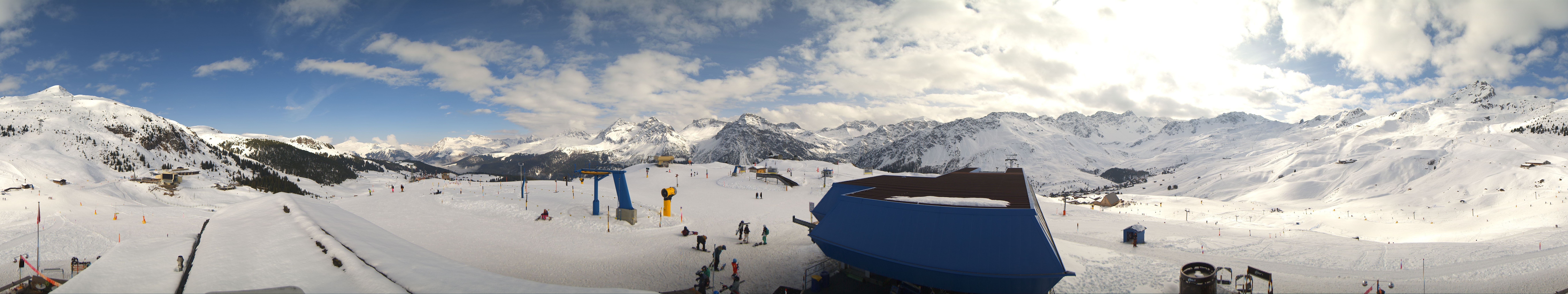 Archiv Foto Webcam Tschuggen, Arosa Bergbahnen