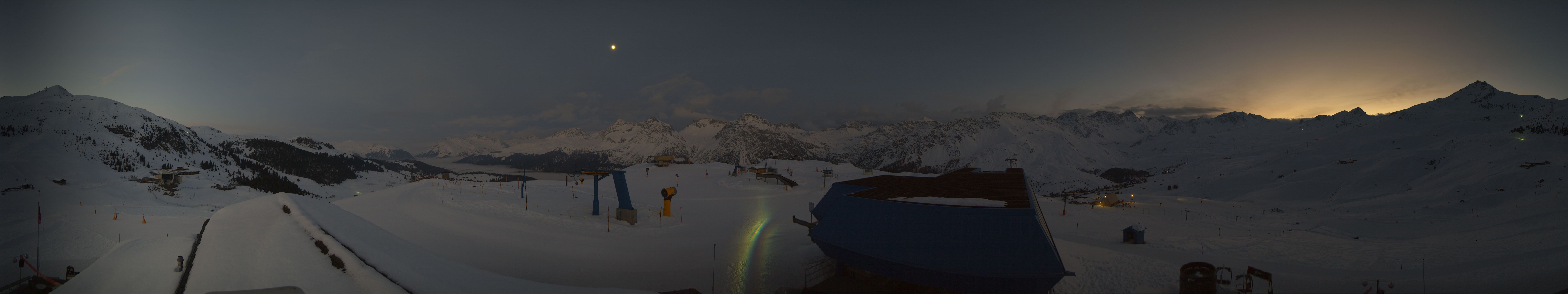 Archiv Foto Webcam Tschuggen, Arosa Bergbahnen