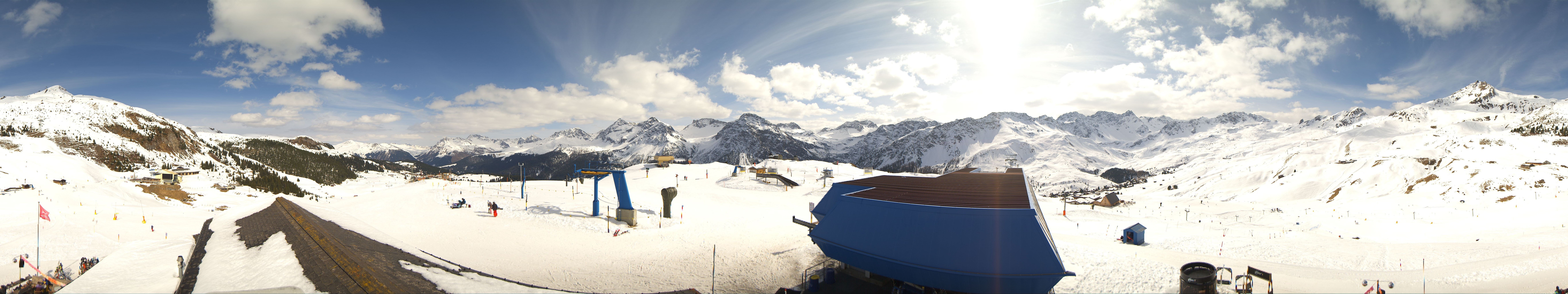 Archiv Foto Webcam Tschuggen, Arosa Bergbahnen
