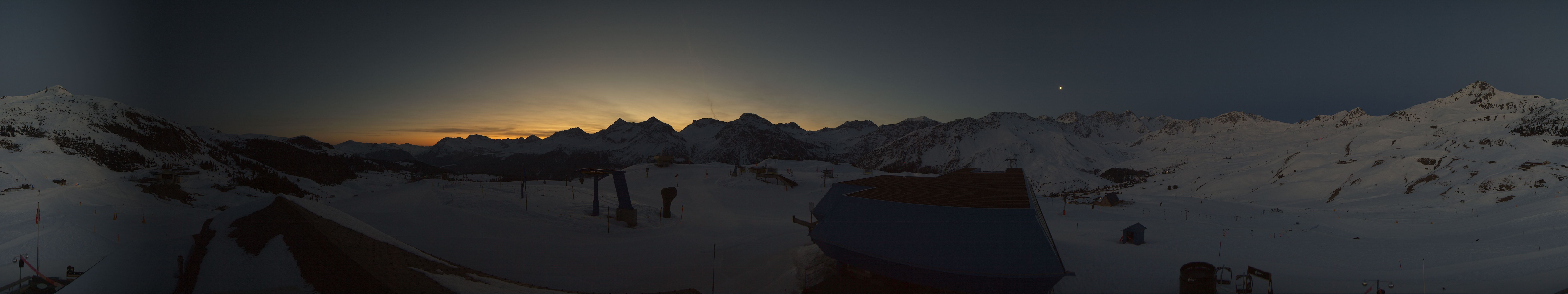 Archiv Foto Webcam Tschuggen, Arosa Bergbahnen