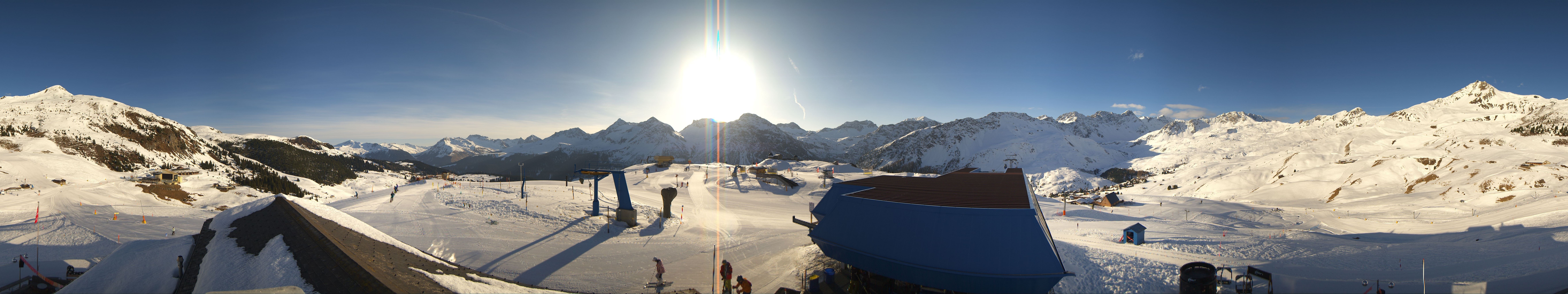 Archiv Foto Webcam Tschuggen, Arosa Bergbahnen