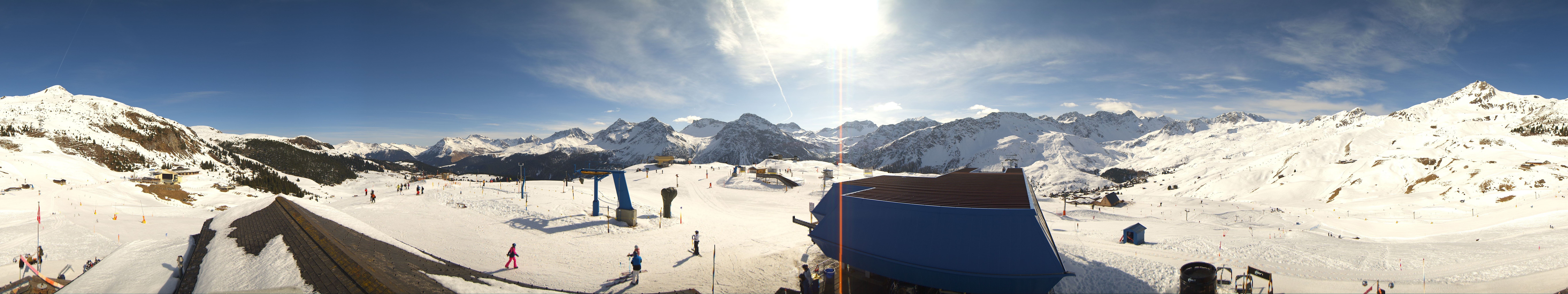 Archiv Foto Webcam Tschuggen, Arosa Bergbahnen