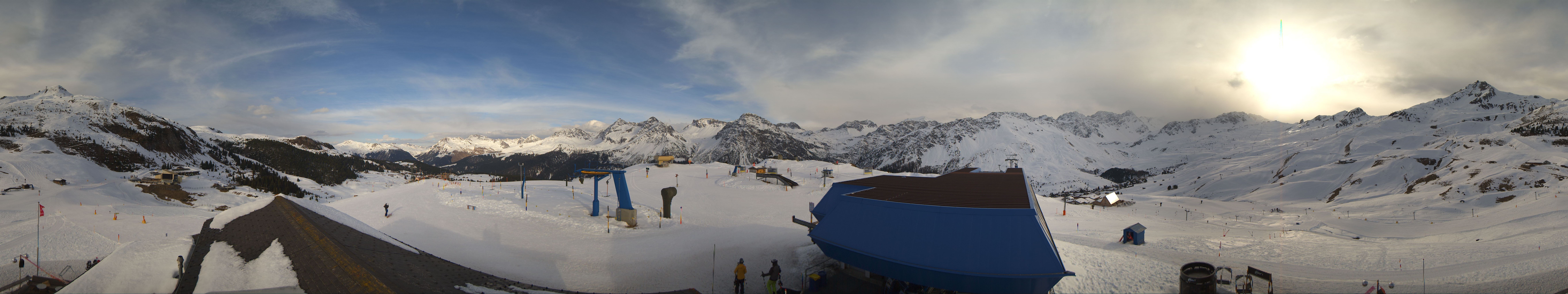 Archiv Foto Webcam Tschuggen, Arosa Bergbahnen