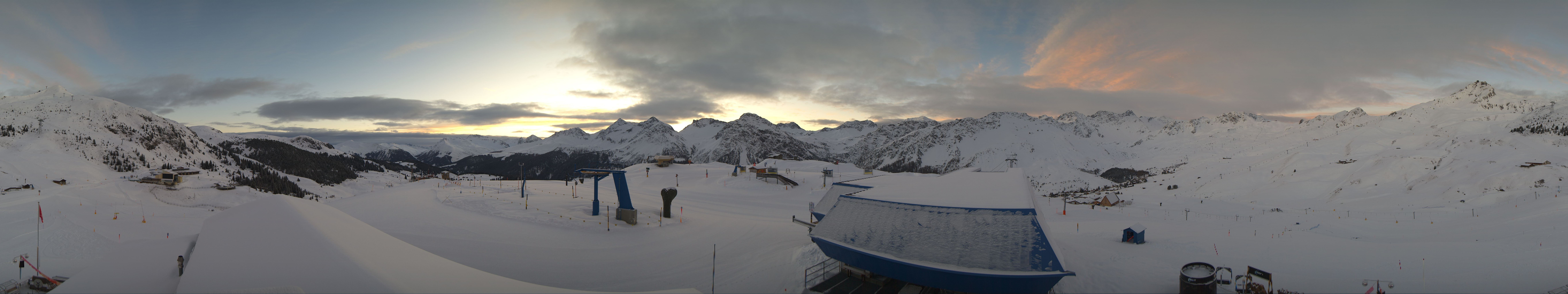 Archiv Foto Webcam Tschuggen, Arosa Bergbahnen