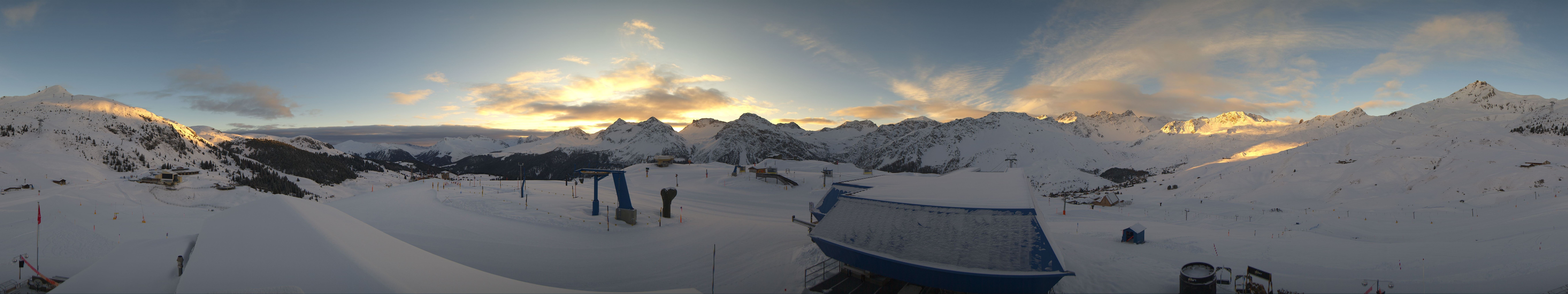 Archiv Foto Webcam Tschuggen, Arosa Bergbahnen