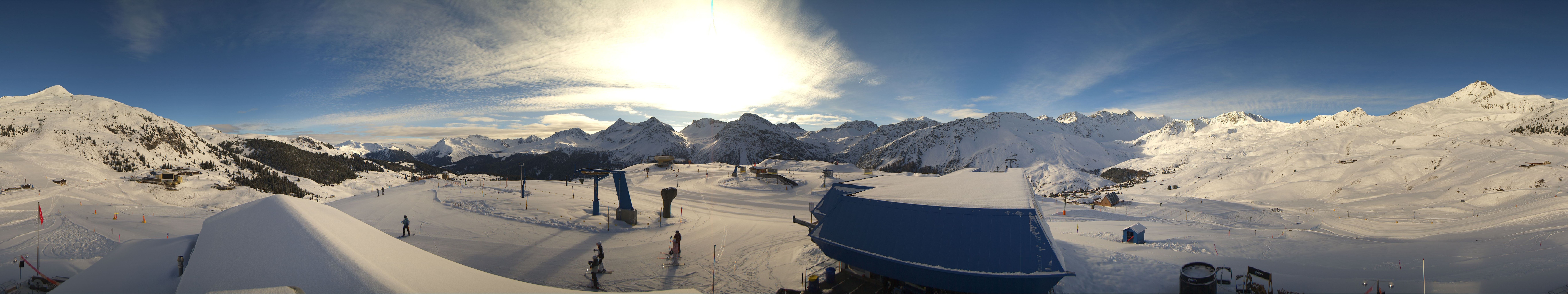 Archiv Foto Webcam Tschuggen, Arosa Bergbahnen