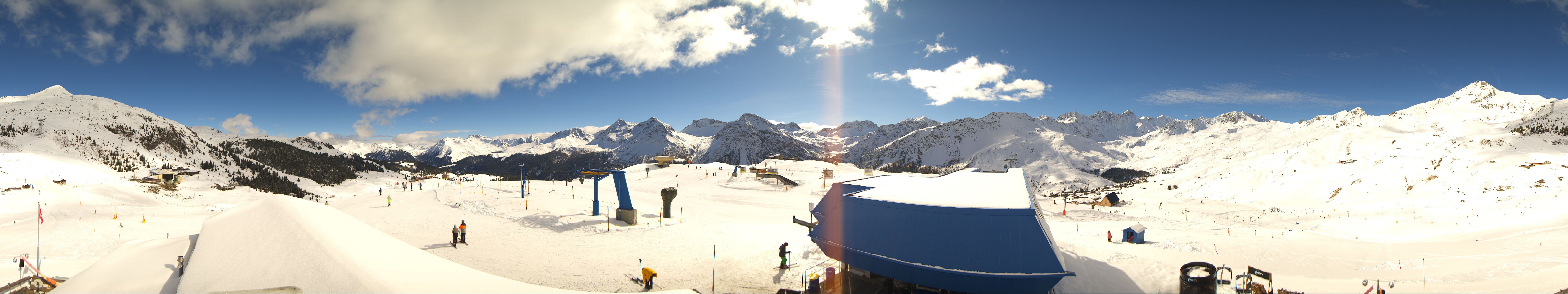 Archiv Foto Webcam Tschuggen, Arosa Bergbahnen