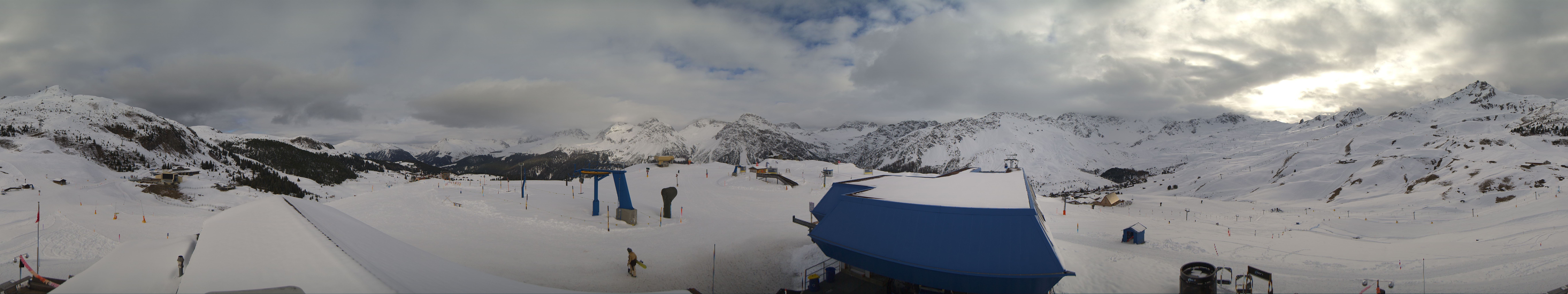 Archiv Foto Webcam Tschuggen, Arosa Bergbahnen
