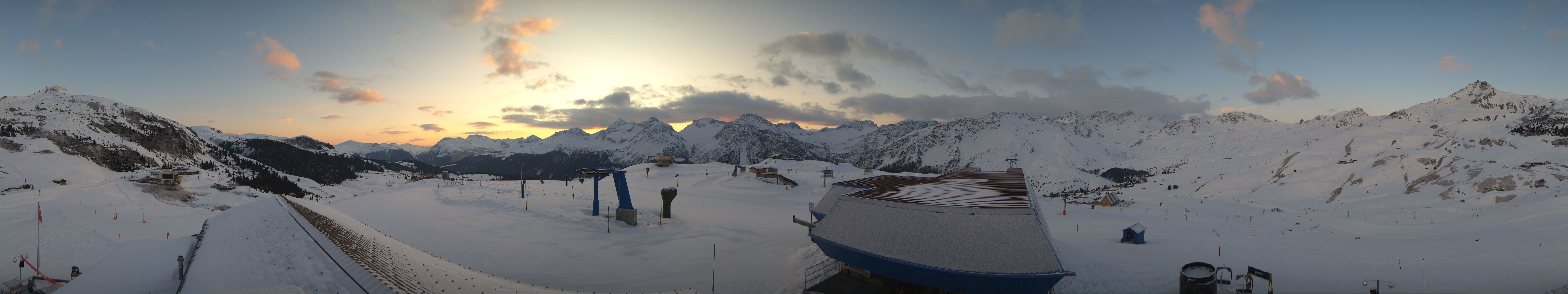Archiv Foto Webcam Tschuggen, Arosa Bergbahnen
