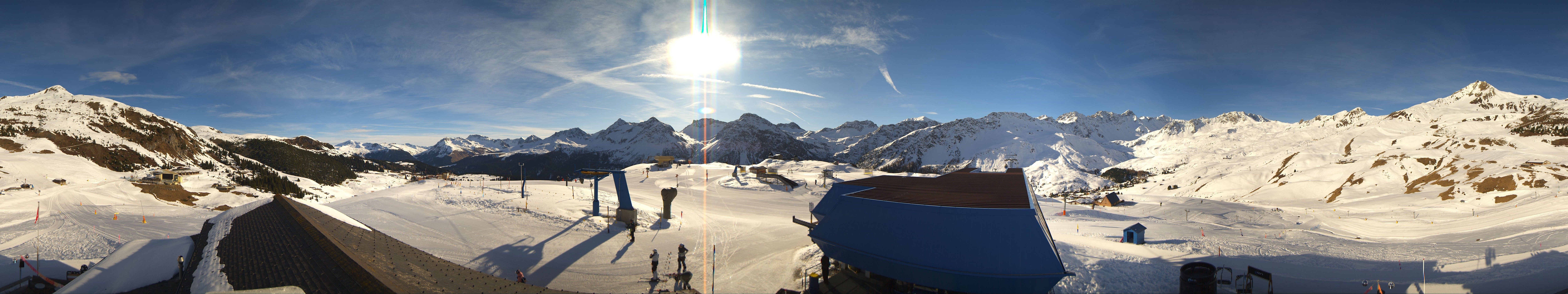 Archiv Foto Webcam Tschuggen, Arosa Bergbahnen