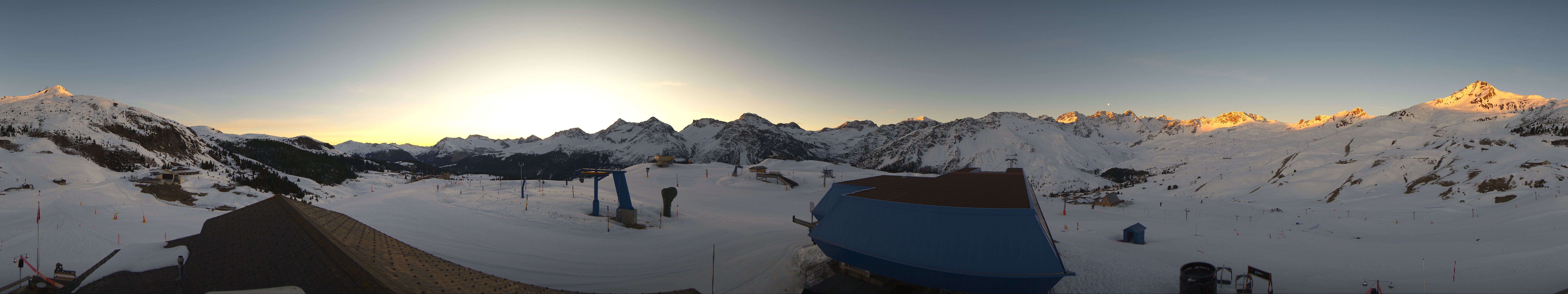 Archiv Foto Webcam Tschuggen, Arosa Bergbahnen