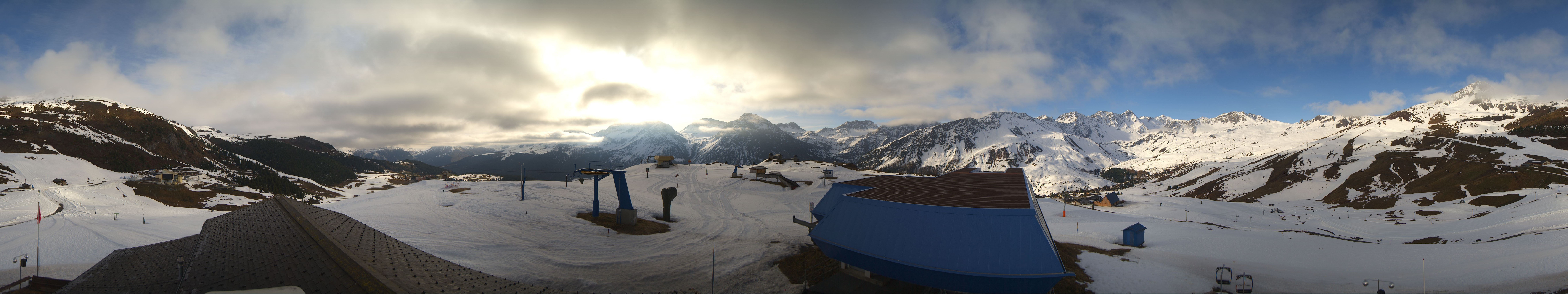 Archiv Foto Webcam Tschuggen, Arosa Bergbahnen