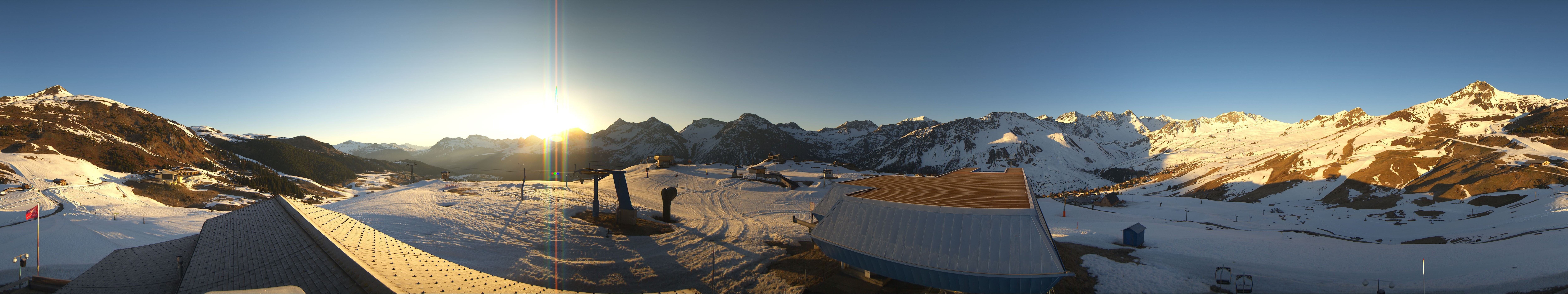 Archiv Foto Webcam Tschuggen, Arosa Bergbahnen