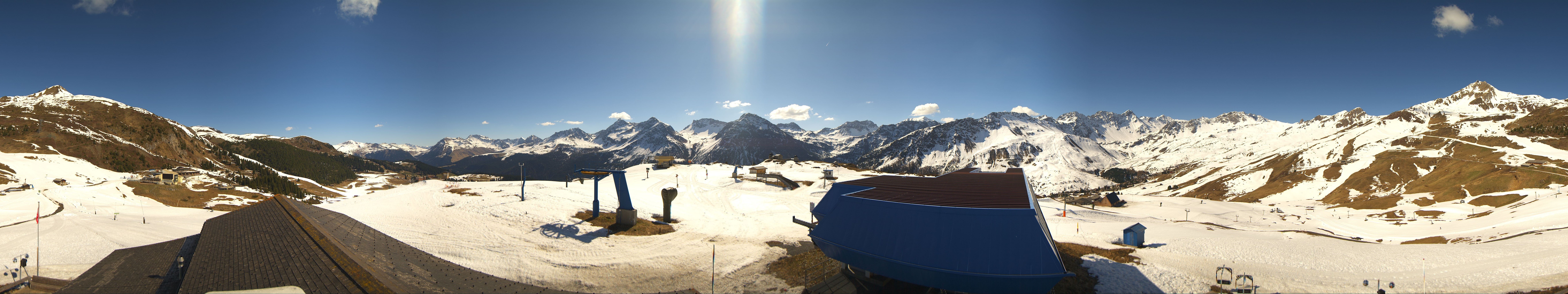 Archiv Foto Webcam Tschuggen, Arosa Bergbahnen
