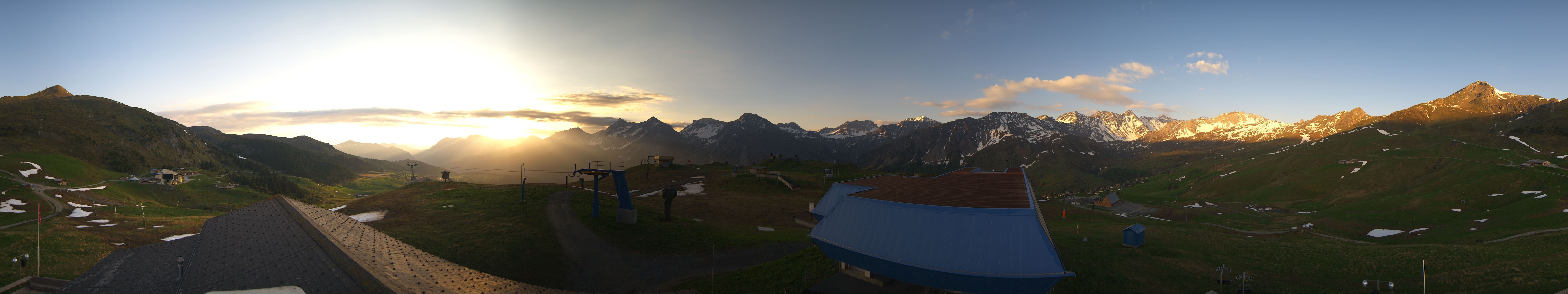 Archiv Foto Webcam Tschuggen, Arosa Bergbahnen