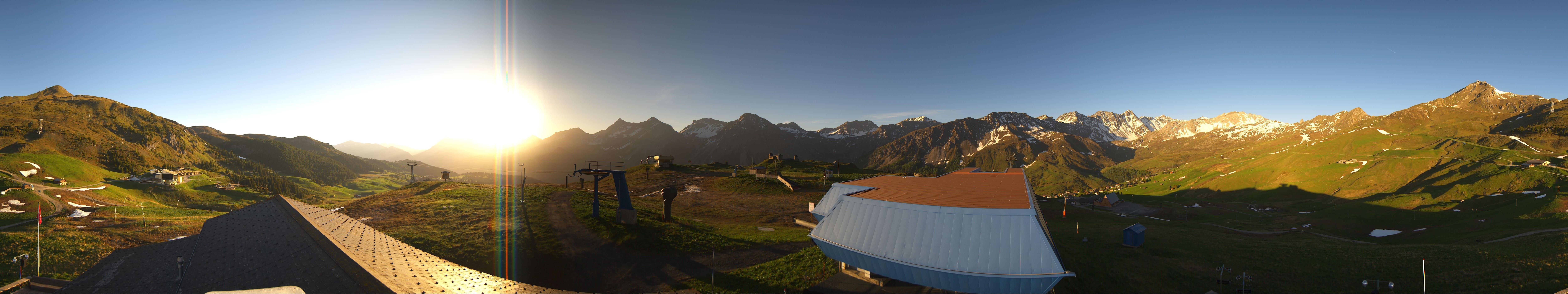 Archiv Foto Webcam Tschuggen, Arosa Bergbahnen