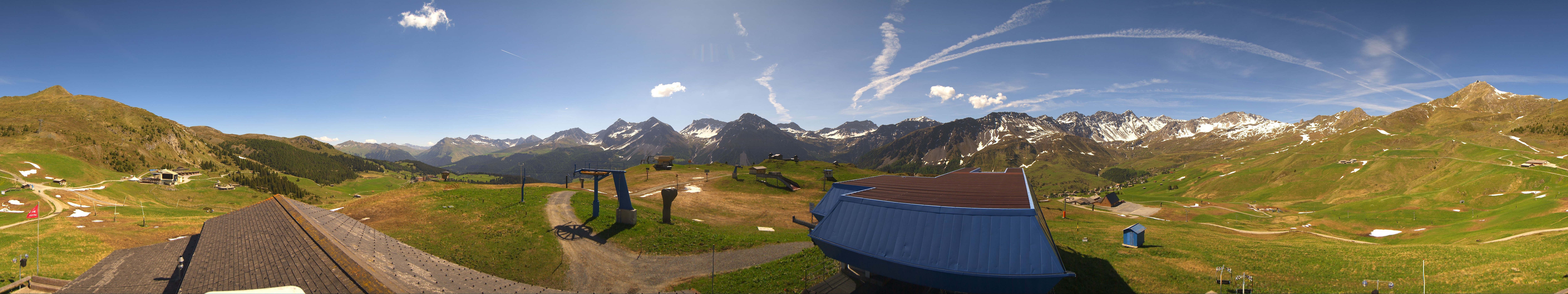 Archiv Foto Webcam Tschuggen, Arosa Bergbahnen