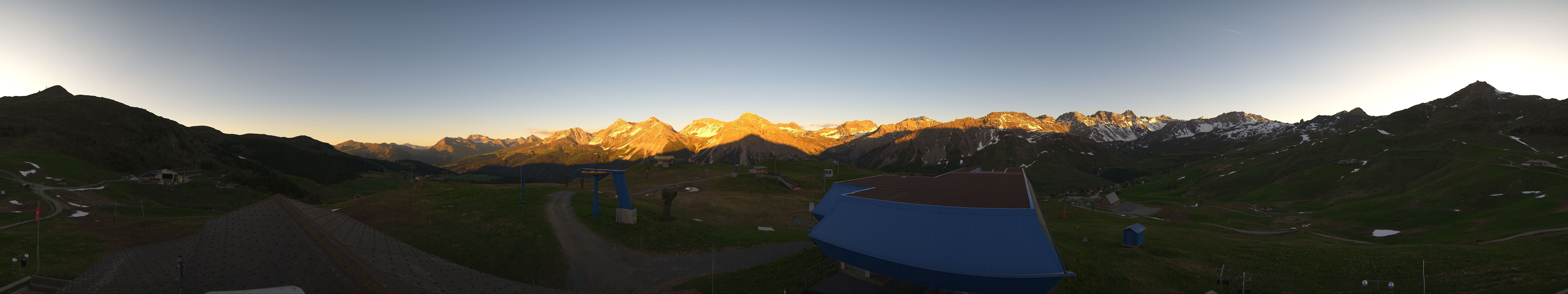 Archiv Foto Webcam Tschuggen, Arosa Bergbahnen