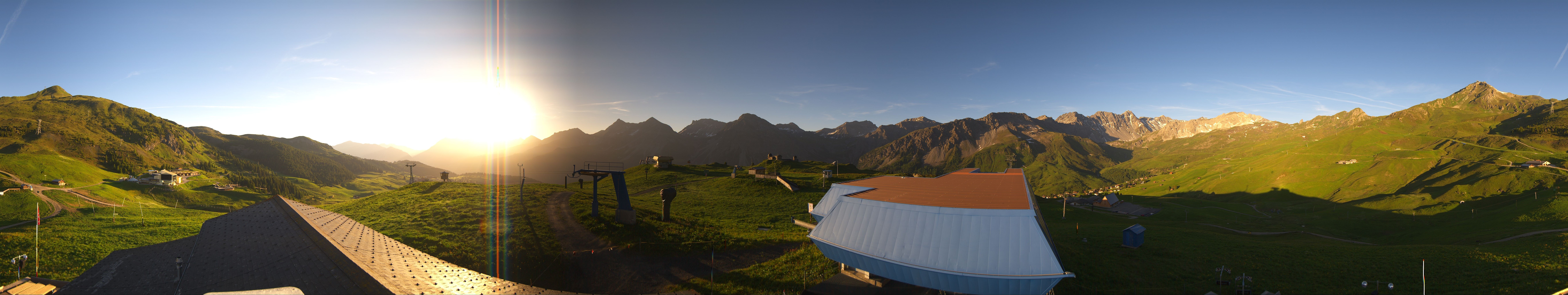 Archiv Foto Webcam Tschuggen, Arosa Bergbahnen