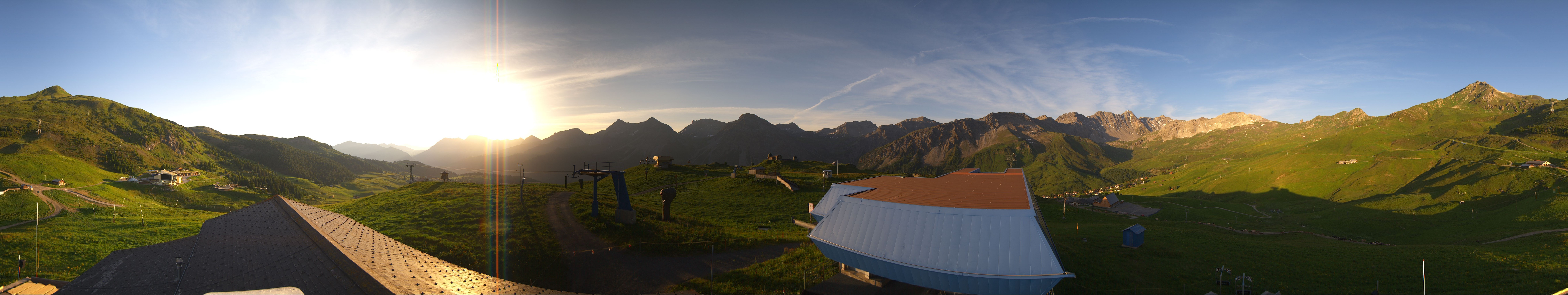 Archiv Foto Webcam Tschuggen, Arosa Bergbahnen